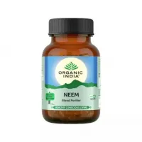 Ним, 60 капсул, Органик Индия; Neem, 60 capsules, Organic India
